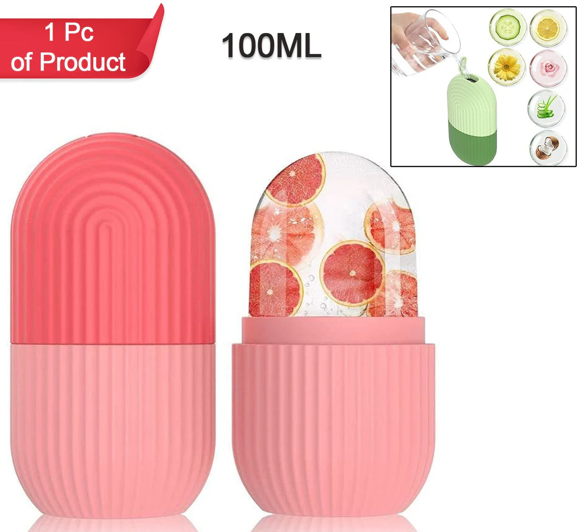 Beauty Ice Roller For Face / Eye, Reusable Face Rollers Facial Roller Box