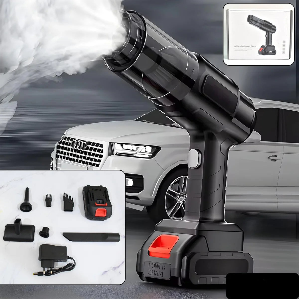 Multifunction 240v Wireless Handheld Vacuum Cleaner