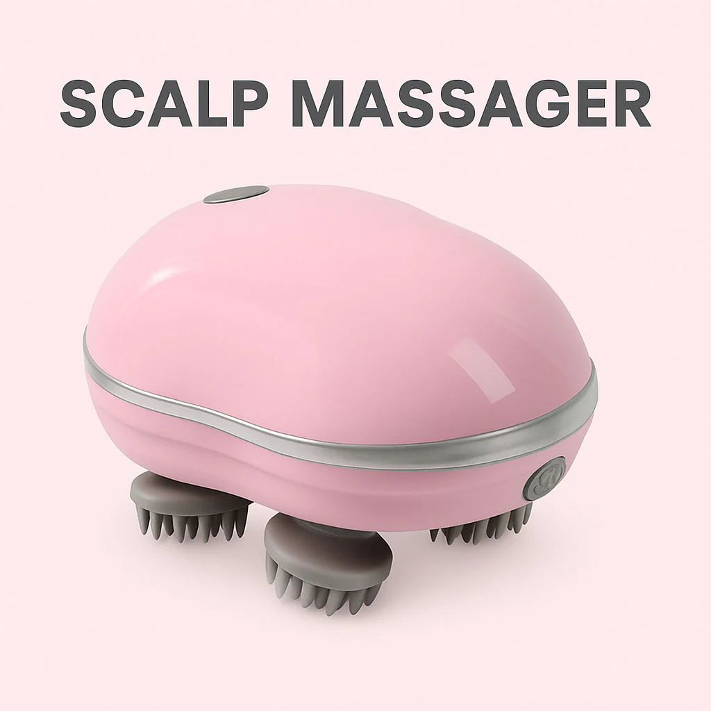 Rechargeable Waterproof Scalp Massager™ – Relax, Refresh & Rejuvenate