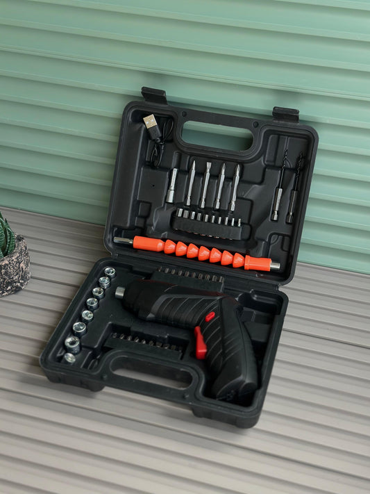 ATORSE Power Impact Wrench Driver Impact Sockets Screwdriver Home Improvement Black Basic 3.6V